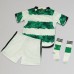Tanie Strój piłkarski Celtic Koszulka Podstawowej dla dziecięce 2023-24 Krótkie Rękawy (+ szorty)